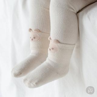 【Happy Prince】Covy嬰兒童保暖內搭褲襪中筒襪3件組(寶寶襪子毛襪高筒襪半統襪)