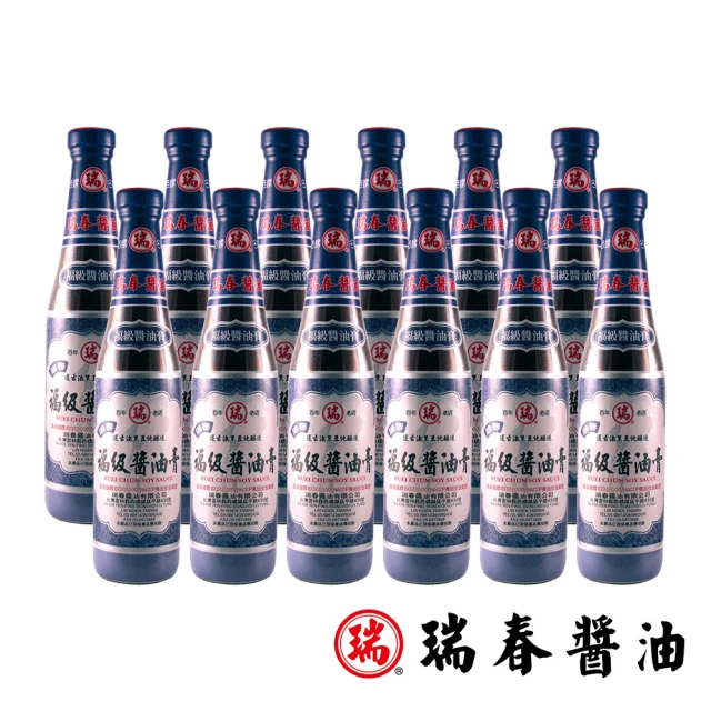 【瑞春醬油】福級醬油膏x12瓶