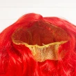【橘魔法】美人魚造型假髮(紅色假髮 萬聖節 假髮 髮飾 人魚公主 cosplay 派對 舞台 表演 道具 女童 童裝)