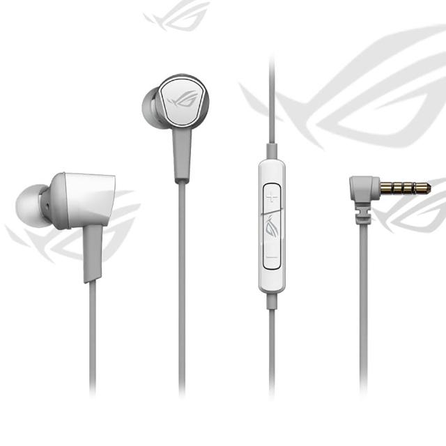 【ASUS 華碩】ROG Cetra II Core ML 有線電競耳機(月光白)