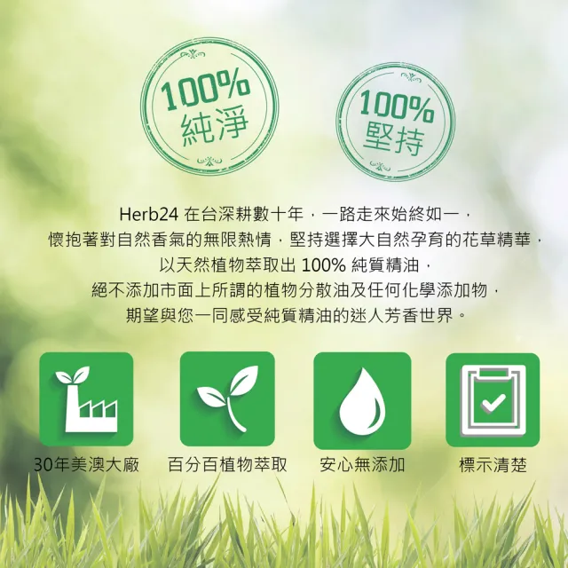 【草本24】Herb24 星燦骨瓷高頻負離子水氧機７件大超值組(保固６個月 香氛機 擴香 加濕器)