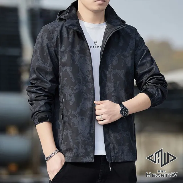 【Heart:W 新職人】★兩款任選情侶款薄版防風防潑水戶外衝鋒衣(戶外運動/登山外套/衝鋒外套/多色可選)