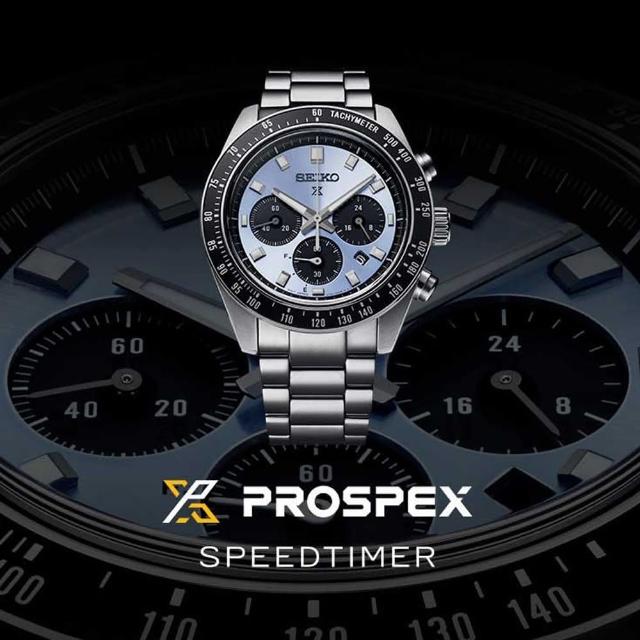 【SEIKO 精工】Prospex SPEEDTIMER 太陽能計時腕錶 指針錶 手錶  送禮(V192-0AH0U/SSC935P1)