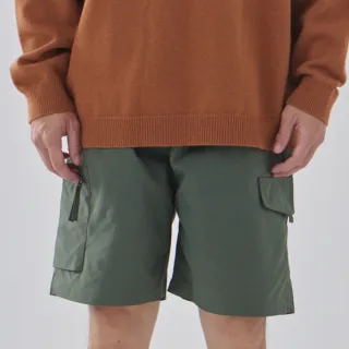 【Queenshop】男裝 側口袋設計工裝短褲 三色售 S/M/L/XL 現+預 04130239