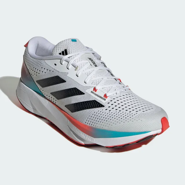 adidas 愛迪達】Adizero SL 男鞋女鞋白色運動鞋緩震慢跑鞋ID6924