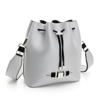 【SAVE MY BAG】LA BULLE T310N 水桶包-含肩帶(PLATINUM M07 金屬銀)