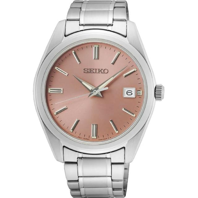 【SEIKO 精工】CS 城市簡約手錶-40.2mm 母親節 禮物 送禮(SUR523P1/6N52-00A0P)