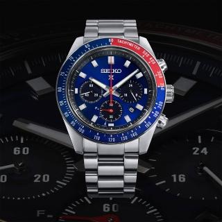 【SEIKO 精工】PROSPEX SPEEDTIMER 太陽能三眼計時手錶 禮物 送禮 推薦(SSC913P1/V192-0AH0B)