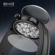 【BEXEI】貝克斯 愛時 科技感黑洞懸浮陀飛輪機械錶-9110(未來感黑洞造型設計)
