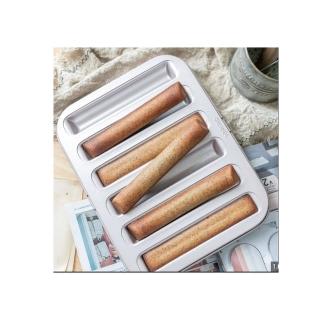 【Chefmade學廚】原廠正品金色6連費南雪烤盤模具(WK9840費南雪曲奇餅乾蛋糕模)