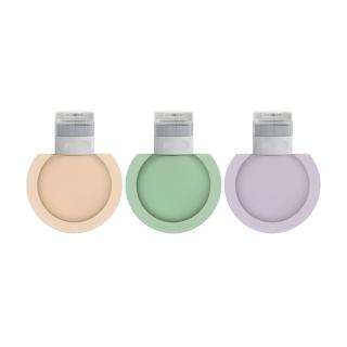 【SUNORO】3入組 旅行分裝瓶 90ml 矽膠軟管分裝瓶(沐浴分裝/洗頭精分裝/乳液分裝/盥洗用品)
