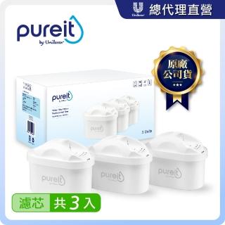 【Unilever 聯合利華】Pureit PX3000即淨濾水壺2.5L去水垢PLUS濾芯(3入組)