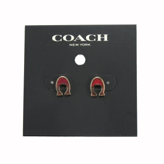 【COACH】送原廠提袋-CLOGO耳針式耳環(CLOGO)