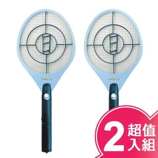 【中華豪井】特大強拍電池式電蚊拍(ZHNM-2200/超值兩入組)