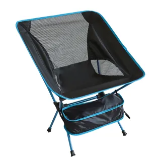 【新年特賣】鋁合金 月亮摺疊椅(露營便攜式 超輕鋁合金600D)