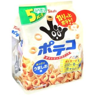 【東鳩】手指圈圈餅-5袋入 110g(22公克X5袋)