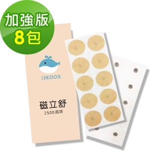 【i3KOOS】磁力貼2500高斯-加強版8包(10枚/包 磁力貼片 磁石 磁力片)