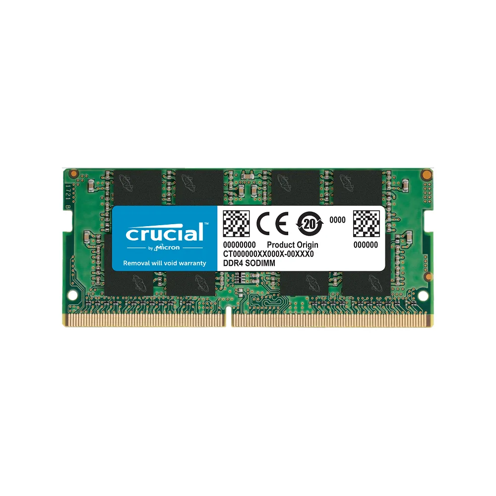 【Crucial 美光】DDR4 3200 32GB 筆電記憶體(CT32G4SFD832A)