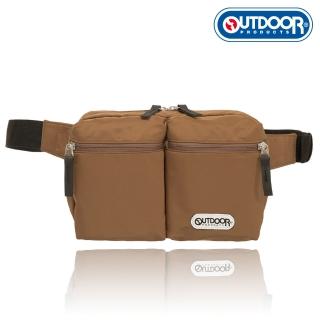 【OUTDOOR 官方旗艦館】聖誕節交換禮物 慢活宣言-腰包／單肩二用包-棕(OD201108BN)