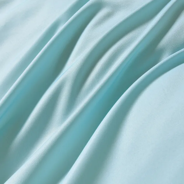 【Betrise】抗菌天絲素色枕套床包三件組-獨立筒適用加高床包- 望著天空(加大)