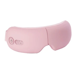 【PANATEC 沛莉緹】氣壓式溫熱SPA眼部舒壓按摩器-粉色(粉色)