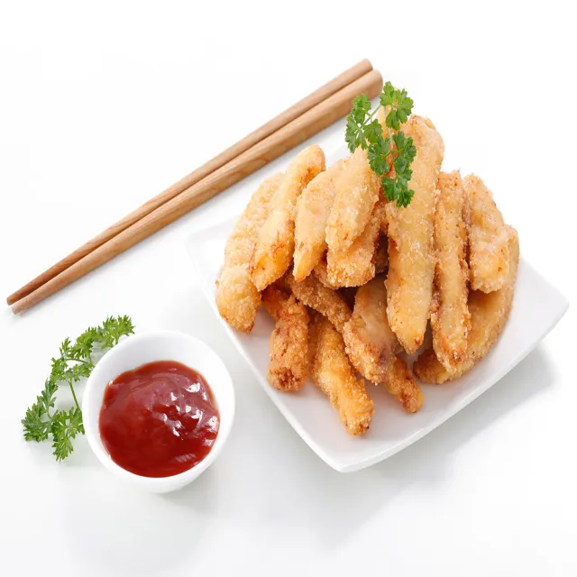 【華得水產】酥炸魷魚條4包組(250g/包)