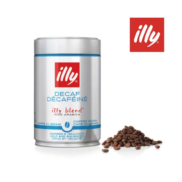 【illy】低咖啡因咖啡豆(250g)