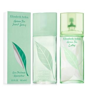 【Arden 伊麗莎白雅頓】綠茶100ml+綠茶蓮花 淡香水100ml(專櫃公司貨)