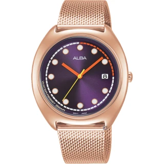 【ALBA】ALBA 雅柏 典雅氣質米蘭帶腕錶(VJ32-X304K AG8K42X1)