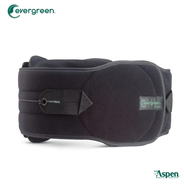 【Aspen 耶思本】ASPEN EVERGREEN 627 Lumbar 背架護腰-黑(耶思本脊椎裝具未滅菌)