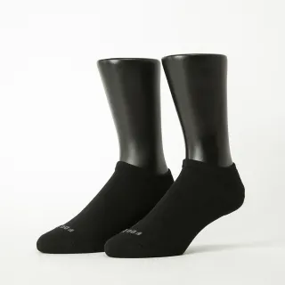 【Footer除臭襪】6雙組-微分子氣墊單色船型薄襪-男款-前後微厚(T71L)