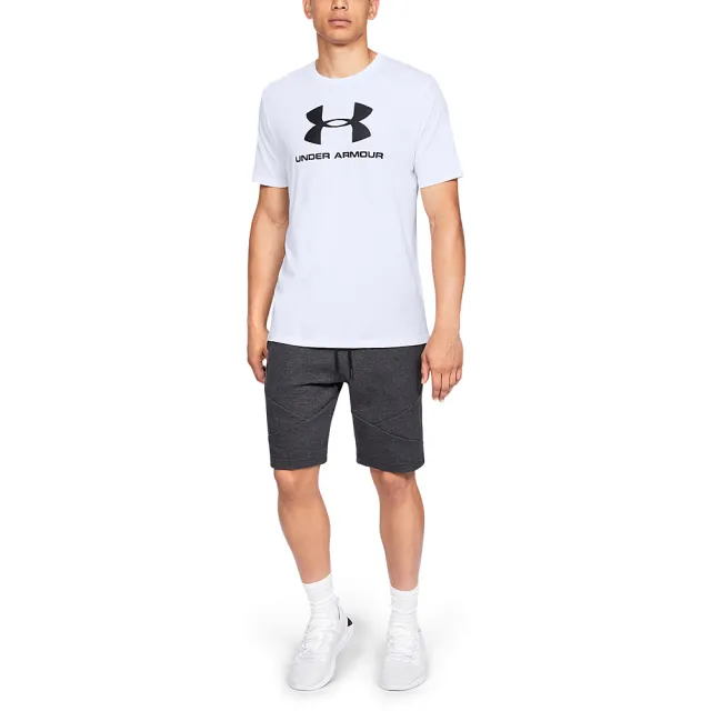 【UNDER ARMOUR】UA 男 Training Graphics排汗快乾短T-Shirt_1329590-100(白)