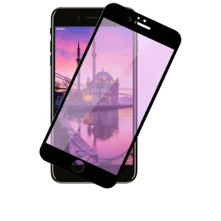 Iphone6s 6  全滿版覆蓋鋼化膜9H黑邊藍光玻璃保護貼玻璃貼(Iphone6保護貼6S保護貼Iphone6鋼化膜6S鋼化膜)