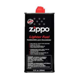 【Zippo官方直營】原廠打火機專用油 355ml(Zippo 原廠打火機專用油)