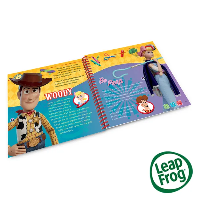 【LeapFrog】Leap Start書籍- 兒童8- 迪士尼玩具總動員3D(解決問題 團隊合作)