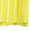 【AZUR】休閒圓領條紋針織上衣-淺黃