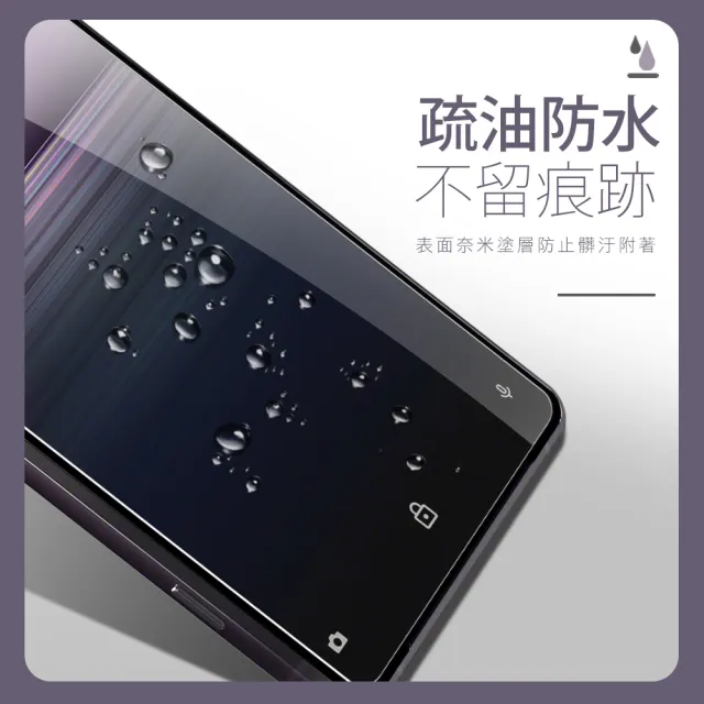 SONY Xperia1II 高清透明9H玻璃鋼化膜手機保護貼(Xperia1II保護貼 Xperia1II鋼化膜)