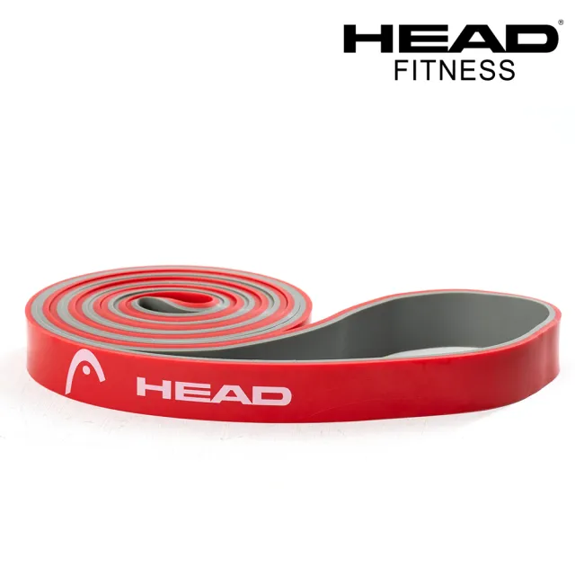 【HEAD】雙色環狀阻力帶-中量級寬2.1cm(天然乳膠/阻力圈/環狀阻力帶/拉力帶)