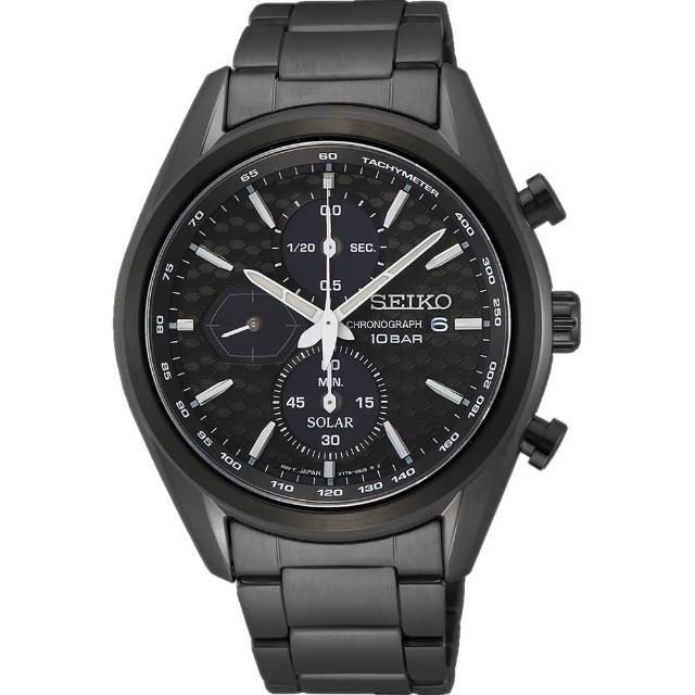 【SEIKO 精工】CS 喬治亞羅設計 三眼計時手錶-41mm 開學禮 送禮 推薦(V176-0BH0SD SSC773P1)