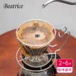 【Beatrice碧翠絲】不鏽鋼咖啡濾杯 2~6杯用