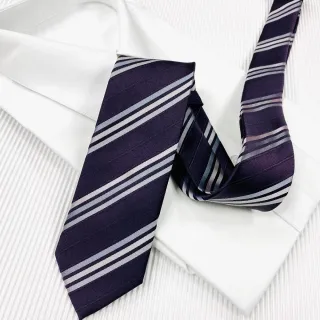 【vivi 領帶家族】手打流行窄版7cm領帶(062905紫)