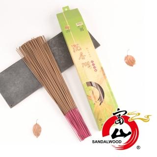 【富山檀香】沉香700尺6立香-環保微煙香 1斤裝 2入組(拜拜香 沉檀香木SGS檢測)