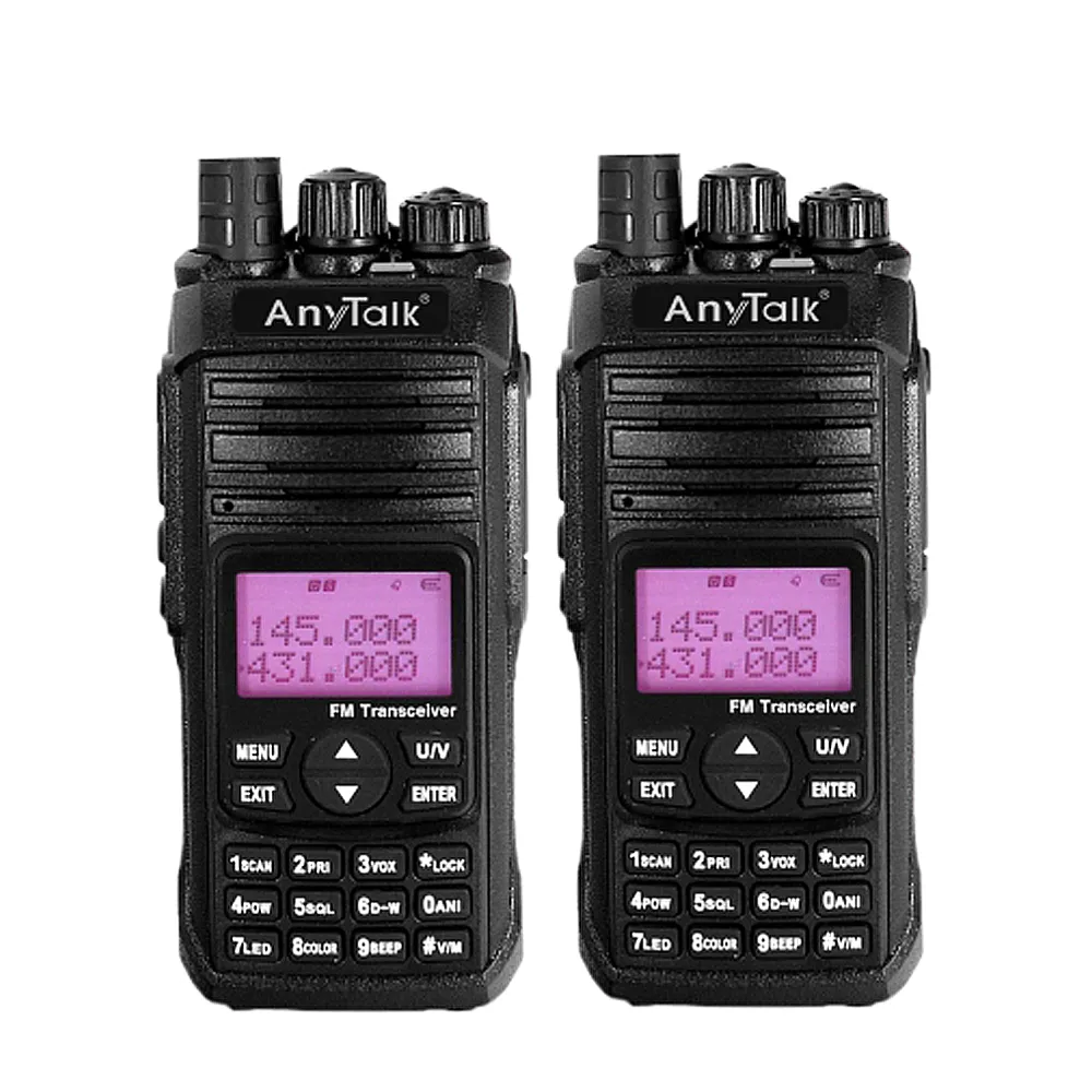 【AnyTalk】(2入)FT-355 三等10W業餘無線對講機(雙頻 10W高功率 可驗機)