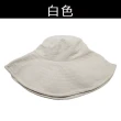 【OT SHOP】帽子 棉質大帽檐漁夫帽 遮陽帽 盆帽 C2016(素色 帽檐軟鐵絲 方便收納 穿搭配件 防曬 帽子)