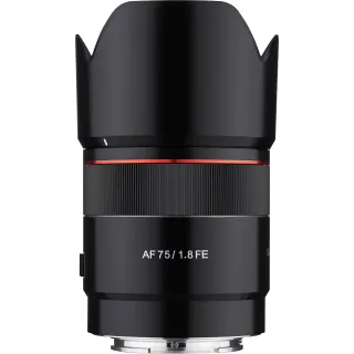【韓國SAMYANG】AF 75mm F1.8 FE 自動對焦定焦鏡(公司貨 Sony-FE接環)