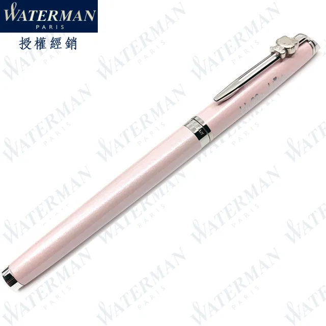 【WATERMAN】雋雅系列 × HELLO KITTY 45週年 聯名紀念款 粉色 F尖 鋼筆 法國製造(HEMISPHERE系列)