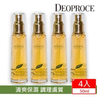 【韓國Deoproce】靚膚彈力保濕精華液-黃金離子新增 50mlx4入(控油 清爽 細緻毛孔)
