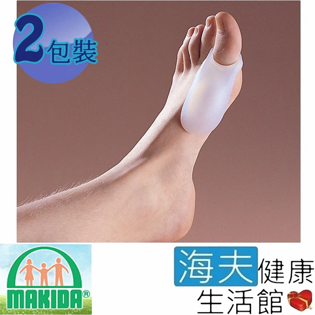 【海夫健康生活館】MAKIDA四肢護具 未滅菌 吉博 拇指外翻墊 雙包裝(SF540)