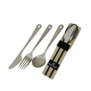 【Belmont】鈦製餐具三件組  BM-073