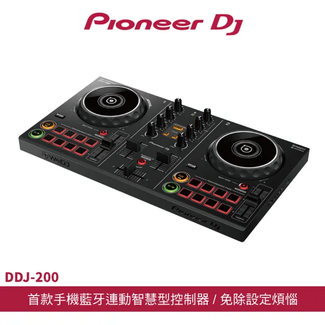 Pioneer 先鋒】DDJ-200 智慧型DJ控制器(原廠公司貨) - momo購物網 